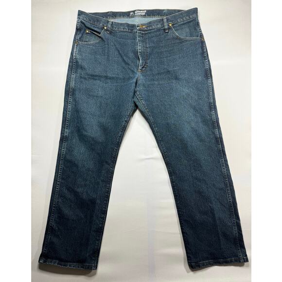Wrangler Men's Advanced Comfort 47 Regular Fit Denim Jeans - Size 40x30 (41x30) - Picture 1 of 5